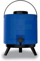 Botijão Térmico Maxitermo 8 Litros Azul Tech Termolar Botijão Térmico Maxitermo 8 Litros Azul Tech Termolar