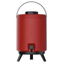 Botijão Térmico Maxitermo Vermelho Energy 12L Termolar