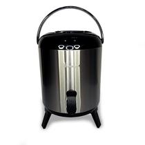 Botijão Térmico Para Bebidas Inox 7,7Litros Preto Botijão Térmico Para Bebidas Inox 7,7Litros Preto
