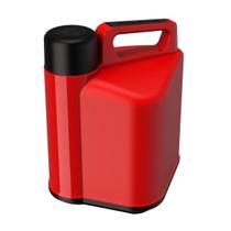 Botijão Térmico Turim 5L Unittermi Vermelho com Bico Dosador Bebidas Quentes e Frias