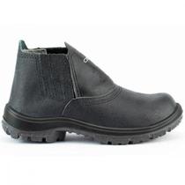 Botin Couro C/Ela Bi Plus 40 Crival