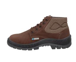 Botina 50B26-CB-BP nubuck cafe cano baixo ca 13808-700611