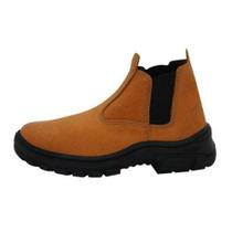 Botina Agro Elástico Couro Vaqueta N 40 - Solado Pu Antiderrapante