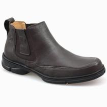 Botina Anatomic Gel 7891 Masculino Floater Brown Botina Anatomic Gel 7891 Masculino Floater Brown