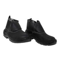 Botina Bidensidade com Bico de Plástico e Elástico Fortline Tamanho 36