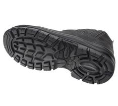 Botina Bidensidade Elastico Bico PVC - Preta CA 43164 11SFB48-BP - SAFETY FLEX