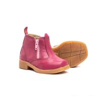 Botina Bota Infantil Adolescente Bebê Couro Legitimo Conforto e Estilo