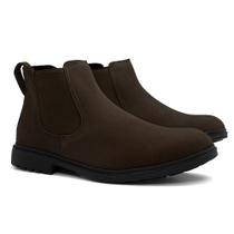Botina Bota Masculina Chelsea Leve Macia Confort