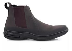 Botina Bota Masculina Chelsea Leve Macia Confort Botina Bota Masculina Chelsea Leve Macia Confort
