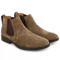 Botina Brete De Couro