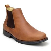 Botina Capiau Angus Anatomic Confort Gel Flex Whisky