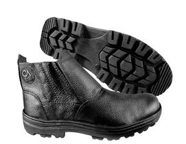 Botina Cartom com elástico PU (sapatão) - com biqueira em pvc Botina Cartom com elástico PU (sapatão) - com biqueira em pvc