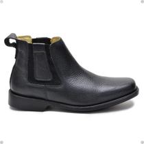 Botina Casual Masculina Bota Chelsea Elegância Dia a Dia Coturno Cla-Cle