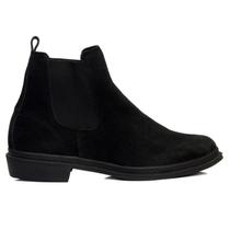 Botina Chelsea de Couro Masculina/Feminina Montaria Country