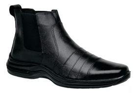 Botina Chelsea Em Couro Bota Premium Confortavel Botina Chelsea Em Couro Bota Premium Confortavel