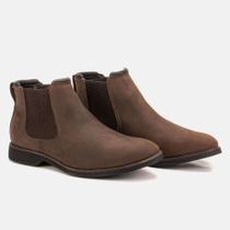 Botina Chelsea Masculina de Couro Premium Confortável e Moderna