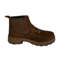 Botina Chic Bacanizado Logo escrita Couro Unissex Infantil