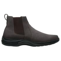 Botina Conforto Masculina San Lorenzo em Nobuck com Solado Antiderrapante Ideal para Trabalho e Uso Diário Botina Conforto Masculina San Lorenzo em Nobuck com Solado Antiderrapante Ideal para Trabalho e Uso Diário