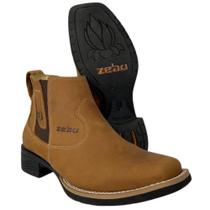 Botina Country Feminina Zebu Conhaque - REF: 71020MS10