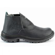Botina Couro C/Elastico Bi Plus 42 Crival