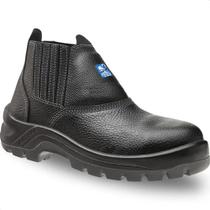 Botina Couro PU 39 com Bico Composto Marluzas Botina Couro PU 39 com Bico Composto Marluzas