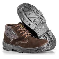 Botina de amarrar bae eletricista b/plast marrom ca 48383 bracol