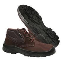 Botina de Amarrar Eletricista Nobuck Dubai Marrom Bracol 40123340