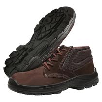 Botina de Amarrar Eletricista Nobuck Dubai Marrom Bracol 40123340