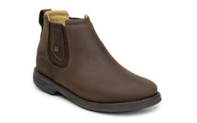 Botina de couro masculina zebu ref 59080