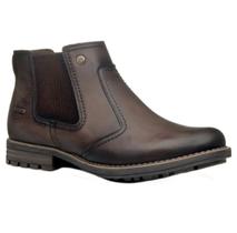 Botina De Couro Pegada 180788 Masculino Botina De Couro Pegada 180788 Masculino
