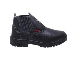 Botina de impacto preta com elastico solado nitrilico n 41