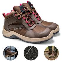 Botina De Proteção Jade BHFM Bota Segurança De Amarrar Bracol