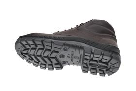 Botina de segurança 50B22 bico de plástico marrom Marluvas