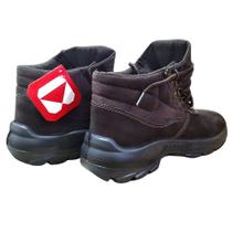 Botina de Segurança BAF Nobuck Bico pvc Bracol ca 40872 Botina de Segurança BAF Nobuck Bico pvc Bracol ca 40872
