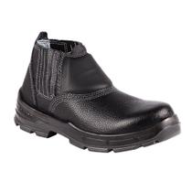 Botina de Segurança Bracol CA28511 com Elástico - PU Bidensidade Biqueira de Aço Preto