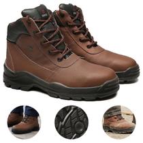 Botina De Segurança Horizon Araguaia Bota Proteção Couro Graxo Bracol