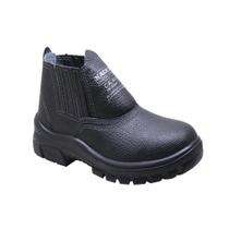 Botina de Segurança Kadesh Combat Preto com Elástico - Biqueira de Aço Solado PU CA43069 Botina de Segurança Kadesh Combat Preto com Elástico - Biqueira de Aço Solado PU CA43069