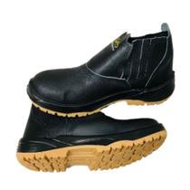 Botina De Segurança N 42 Elástico Couro Liso Biqueira Pvc Preta Solado Marrom Cp080pvc42infinity Cri Botina De Segurança N 42 Elástico Couro Liso Biqueira Pvc Preta Solado Marrom Cp080pvc42infinity Cri