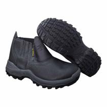 Botina Elástico Bi com Bico Ferro Sampa OB DELTAPLUS