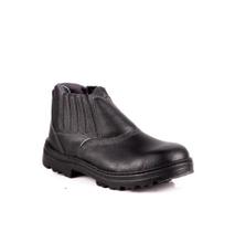 Botina Elástico Bico Aço Preta CA 32621 Ref: 6033BELB2400LL - BRACOL Botina Elástico Bico Aço Preta CA 32621 Ref: 6033BELB2400LL - BRACOL