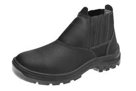 Botina Elástico Bidensidade Bico Palmilha Aço CA: 29392 - VULCAFLEX