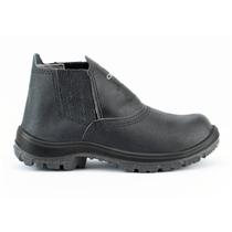 Botina Elástico Bidensidade Plus Com Bico de PVC 43 Preto Botina Elástico Bidensidade Plus Com Bico de PVC 43 Preto