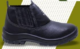 Botina Elastico Preta Bidens. Flex Bico Pp Kadesh