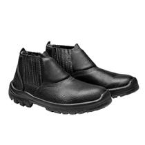 Botina em Couro com Elástico Monodensidade Tamanho 37 Bracol Botina em Couro com Elástico Monodensidade Tamanho 37 Bracol