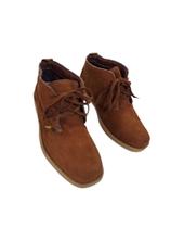 Botina em Couro Legítimo Nobuck Unissex