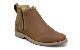 Botina em couro masculina zebu original - 62050 ms06 mustang Botina em couro masculina zebu original - 62050 ms06 mustang