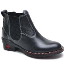 Botina Infantil Bota Country Kids Texana Couro