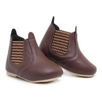 Botina Infantil Bota Sapato Bebê Recém Nascido Coturno Menino Menina Botinha Jeca Calçado para bebe