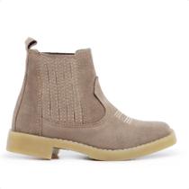 Botina Infantil Cano Curto Bordada Country