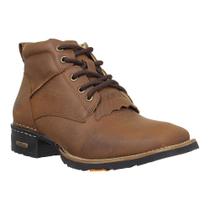 Botina Masculina Bico Quadrado Terra Zebu 36667 Botina Masculina Bico Quadrado Terra Zebu 36667